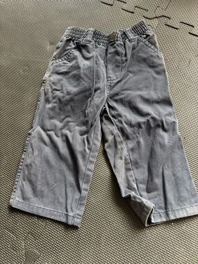 Cherokee Kids Charcoal Gray Pull-On Casual Pants